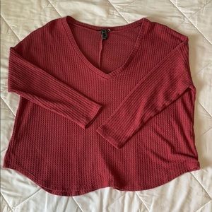 Thin Oversized Off-the-Shoulder Sweater